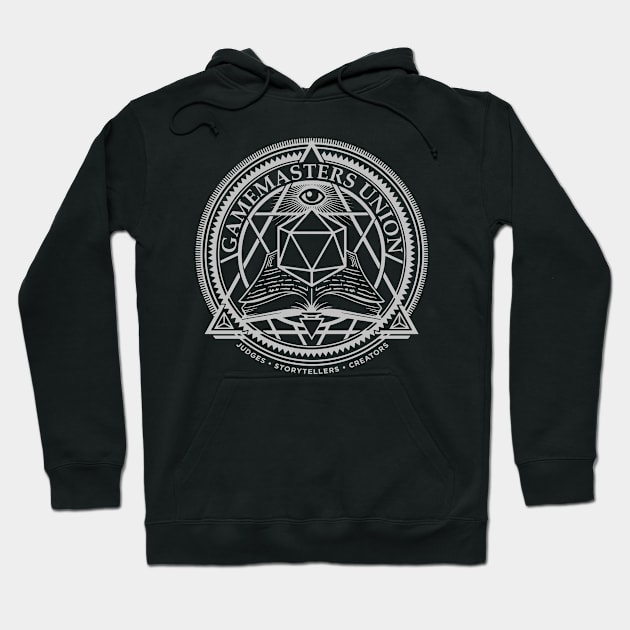 Gamemasters Union V3 Hoodie by d20Monkey